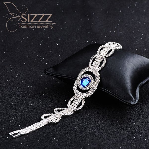 sizzz 2019 new bohemian transit crystal with rhinestone exaggeration bracelet&bangles for women, Golden;silver
sizzz 2019 new bohemian transit crystal with rhinestone exaggeration bracelet&bangles for women, Golden;silver