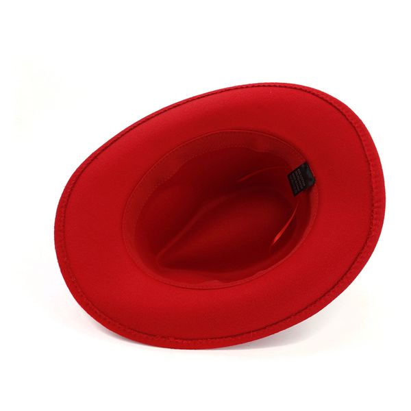 unisex мужчины женщины шерсть western cowboy hat коровьим глава кожаный ремешок сомбреро hombre hat wide брим jazz hat размер 56-58cm, Blue;gray
unisex мужчины женщины шерсть western cowboy hat коровьим глава кожаный ремешок сомбреро hombre hat wide брим jazz hat размер 56-58cm, Blue;gray