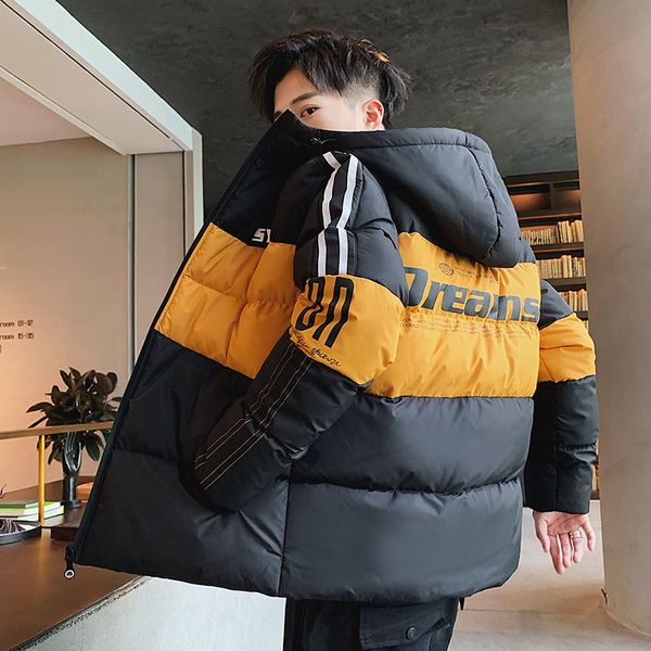 luxury mens designer down jacket large size fashion quality winter jacket windproof snow color matching wild warm bomber jacket, Black
luxury mens designer down jacket large size fashion quality winter jacket windproof snow color matching wild warm bomber jacket, Black