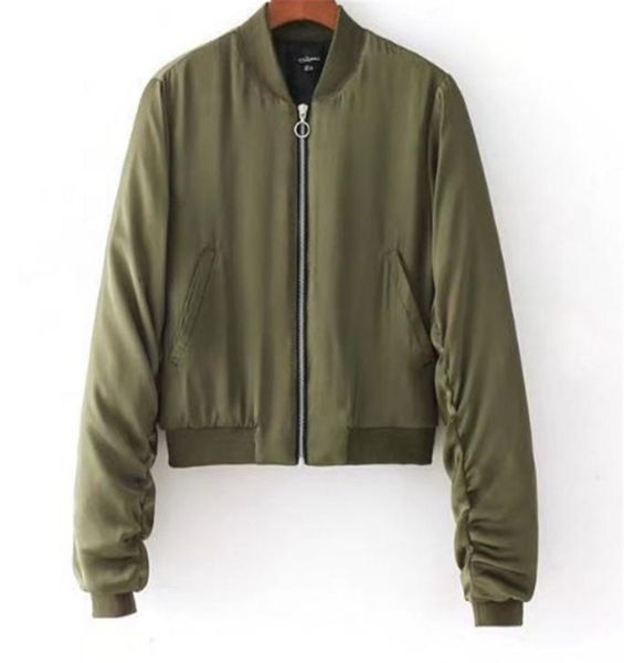 european and american jackets coats fashionable satin pure baseball suit vertical collar jacket coats cotton jacket, Tan;black
european and american jackets coats fashionable satin pure baseball suit vertical collar jacket coats cotton jacket, Tan;black