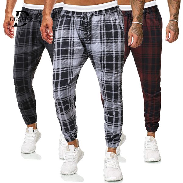 men's pants 2021 fitness fashion lattice jogger brand men trousers casual gym male sportswear tight-fitting sweatpants, Black
men's pants 2021 fitness fashion lattice jogger brand men trousers casual gym male sportswear tight-fitting sweatpants, Black