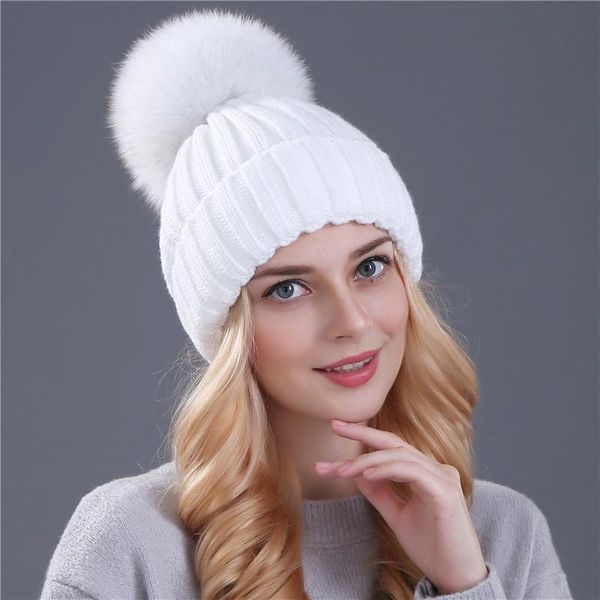winter hat mink and fox fur ball cap pom poms winter hat for women girl 's hat knitted beanies cap brand new thick female cap, Blue;gray
winter hat mink and fox fur ball cap pom poms winter hat for women girl 's hat knitted beanies cap brand new thick female cap, Blue;gray