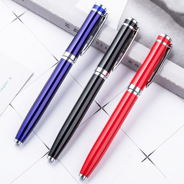 luxury metal rollerball pen 0.5mm black blue ink signing pen for teacher gift school office writing supplies student stationery
luxury metal rollerball pen 0.5mm black blue ink signing pen for teacher gift school office writing supplies student stationery