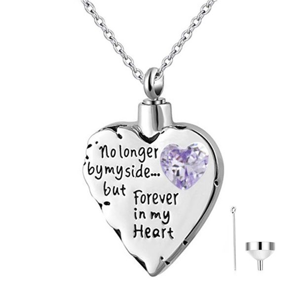 urn necklace for ashes cremation jewelry stainless steel keepsake memorial heart pendant, Silver
urn necklace for ashes cremation jewelry stainless steel keepsake memorial heart pendant, Silver
