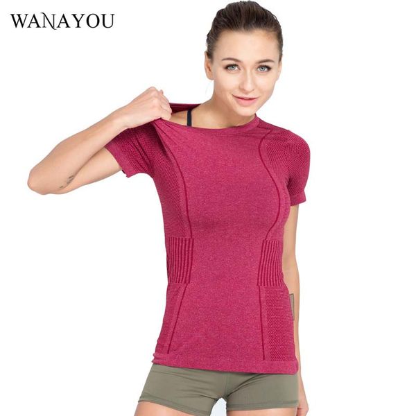 yoga outfits wanayou women's short-sleeved elastic fitness shirts,quick drying breathable stripe workout t-shirts for women, White;red
yoga outfits wanayou women's short-sleeved elastic fitness shirts,quick drying breathable stripe workout t-shirts for women, White;red