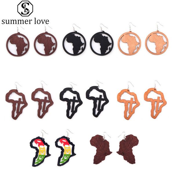 fashion afica map wood dangle earrings multi color hoop drop earring jewelry for women girls designer jewelry wholesale-z, Silver
fashion afica map wood dangle earrings multi color hoop drop earring jewelry for women girls designer jewelry wholesale-z, Silver
