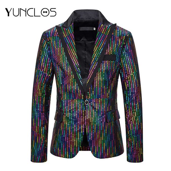 shining blazer single breasted sequin stage suit singer stage performance men's wedding party hip hop suit costume blazer, White;black
shining blazer single breasted sequin stage suit singer stage performance men's wedding party hip hop suit costume blazer, White;black