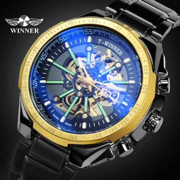 winner army automatic mechanical watch men blue mirror case skeleton watches luminous hands clock stainless steel strap 2020 new, Slivery;brown
winner army automatic mechanical watch men blue mirror case skeleton watches luminous hands clock stainless steel strap 2020 new, Slivery;brown