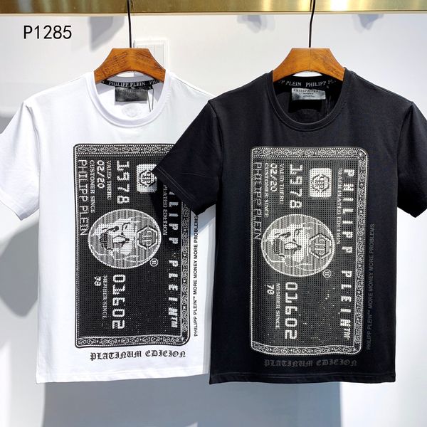 pp philip plain brand mens designer t shirts firmata uomo fashion luxury designer t shirt summer homme mens skull tshirt tee 1285, White
pp philip plain brand mens designer t shirts firmata uomo fashion luxury designer t shirt summer homme mens skull tshirt tee 1285, White