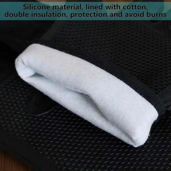 oven glove heat resistant silicone double insulation pad kitchen and household insulated oven gloves for cooking, baking, gril
oven glove heat resistant silicone double insulation pad kitchen and household insulated oven gloves for cooking, baking, gril
