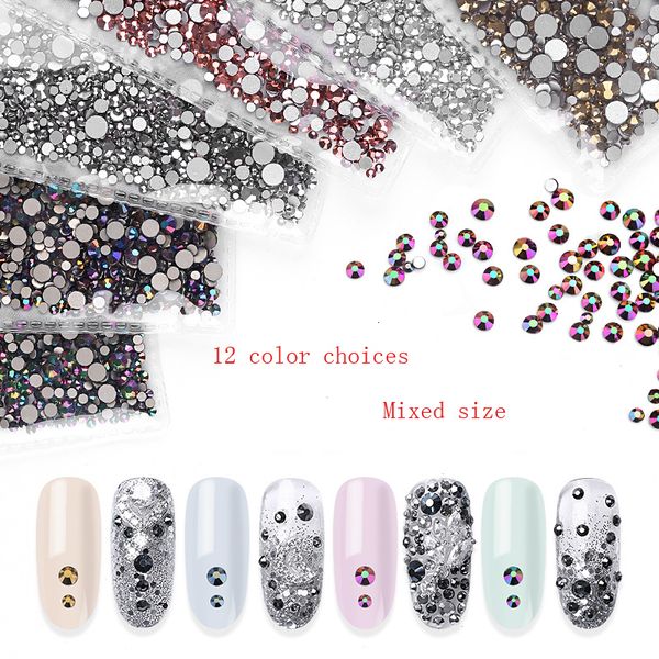 nail art decorations 1 bag mixed size ab diamond glitter rhinestones crystal diy manicure tools accessories, Silver;gold
nail art decorations 1 bag mixed size ab diamond glitter rhinestones crystal diy manicure tools accessories, Silver;gold