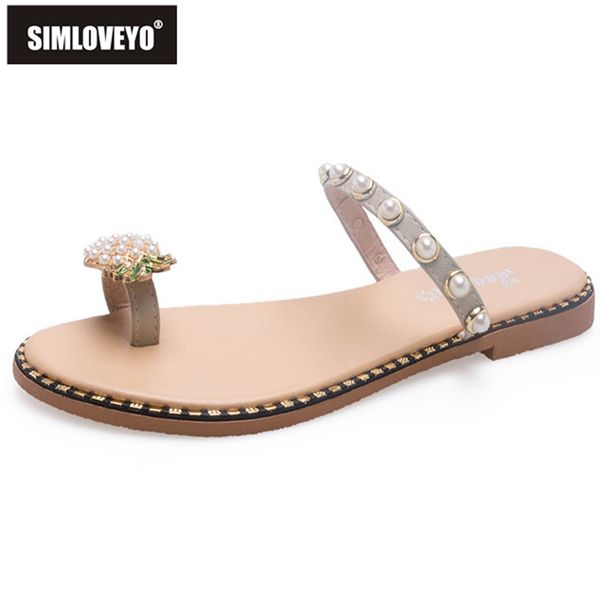 simloveyo 2020 summer beach elegant slippers sandwich toe flat heels pearl macrame beading big size 35-40 casual outdoor b1926, Black
simloveyo 2020 summer beach elegant slippers sandwich toe flat heels pearl macrame beading big size 35-40 casual outdoor b1926, Black