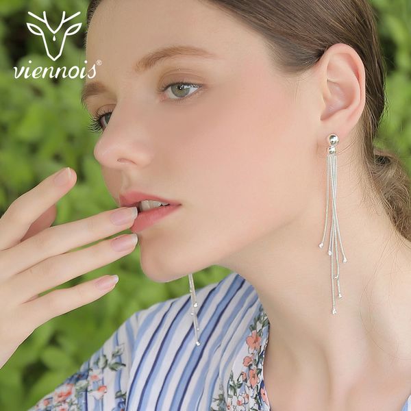 viennois silver color tassel dangle earrings for women metal individuality female drop earrings party wedding jewelry
viennois silver color tassel dangle earrings for women metal individuality female drop earrings party wedding jewelry