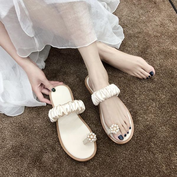 women slipper pineapple pearl flat toe bohemian casual beach sandals ladies shoes platform 2020 designer black slides wholesale 
women slipper pineapple pearl flat toe bohemian casual beach sandals ladies shoes platform 2020 designer black slides wholesale