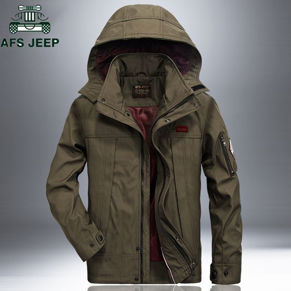 afs jeep windproof waterproof military jacket coat 2018 casual hooded spring autumn jackets mens plus size 4xl windbreaker coat y190923, Black;brown
afs jeep windproof waterproof military jacket coat 2018 casual hooded spring autumn jackets mens plus size 4xl windbreaker coat y190923, Black;brown