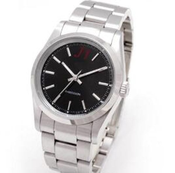 14000 mens watch stainless steel strap air king precision automatic mechanical movement hardlex glass black dial wristwatches, Slivery;brown
14000 mens watch stainless steel strap air king precision automatic mechanical movement hardlex glass black dial wristwatches, Slivery;brown
