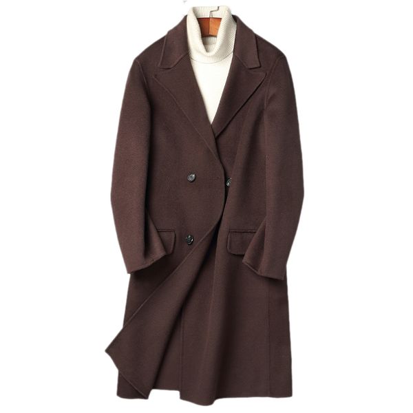 boollili ayusnue 2020 new 100% wool coat men double breasted long jacket korean overcoat mens jackets and coats, Black
boollili ayusnue 2020 new 100% wool coat men double breasted long jacket korean overcoat mens jackets and coats, Black