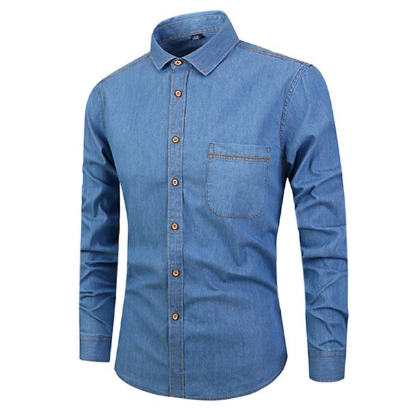 ostrich sleek minimalist solid color long-sleeved men's shirt slim fit button casual shirt mens shirts regular fit 2019, White;black
ostrich sleek minimalist solid color long-sleeved men's shirt slim fit button casual shirt mens shirts regular fit 2019, White;black