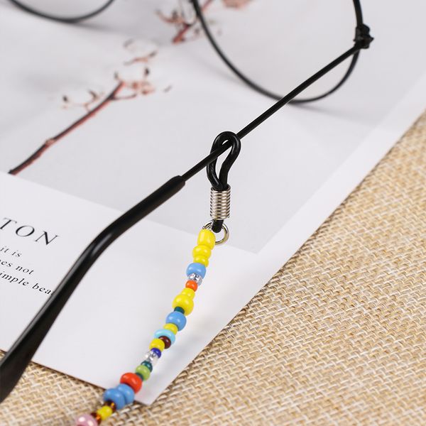 fashion sunglasses chain colored beaded eyeglass lanyard hold straps anti slip reading glasses chain eyewear retainer, Silver
fashion sunglasses chain colored beaded eyeglass lanyard hold straps anti slip reading glasses chain eyewear retainer, Silver