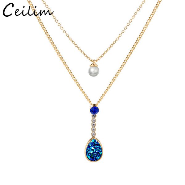 fashion double bohemian round pendant necklace layered crystal party gift women's necklace jewelry for women girls birthday gift, Silver
fashion double bohemian round pendant necklace layered crystal party gift women's necklace jewelry for women girls birthday gift, Silver