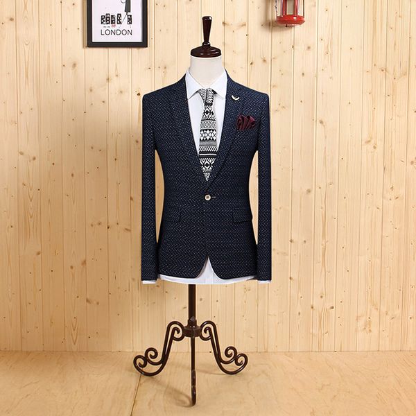 men clothing 2020 men slim casual blazers & suit suitable single breasted deep blue wedding groom business man wear, White;black
men clothing 2020 men slim casual blazers & suit suitable single breasted deep blue wedding groom business man wear, White;black