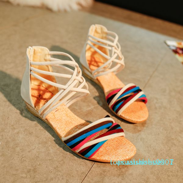large size wedge sandals women casual type 2020 summer new open toe sandals female students beach shoes, Black
large size wedge sandals women casual type 2020 summer new open toe sandals female students beach shoes, Black