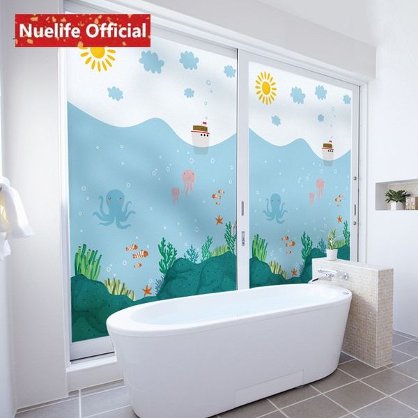 45x60cm cartoon blue ocean fish boat pattern frosted glass film kids room kindergarten bathroom shop sliding door window film
45x60cm cartoon blue ocean fish boat pattern frosted glass film kids room kindergarten bathroom shop sliding door window film