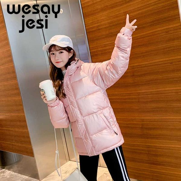 women parkas coat 2019 fashion glossy sequined style thick warm hooded short jacket coat for female outwear, Black
women parkas coat 2019 fashion glossy sequined style thick warm hooded short jacket coat for female outwear, Black