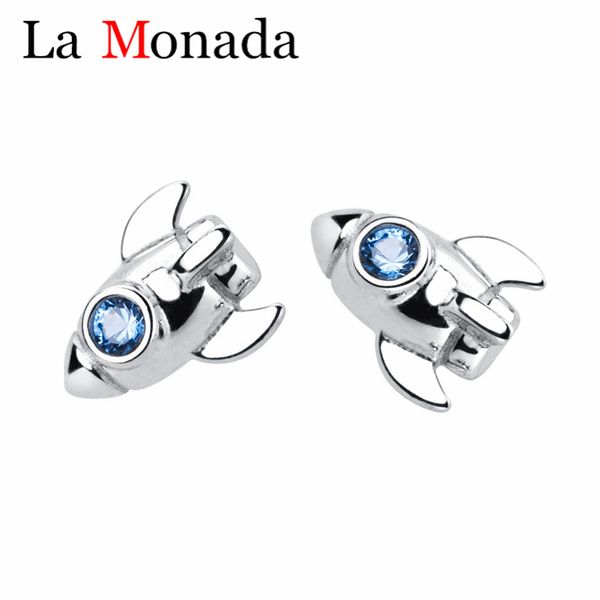925 sterling silver smooth small blue stone zircon rocket stud earrings birthday gift for girls teen lady stamp s925 silver, Golden;silver
925 sterling silver smooth small blue stone zircon rocket stud earrings birthday gift for girls teen lady stamp s925 silver, Golden;silver