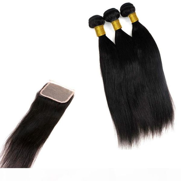 8a virgin brazilian hair bundles with 4x4 lace closure straight body wave unprocessed remy human hair weaves extensions, Black
8a virgin brazilian hair bundles with 4x4 lace closure straight body wave unprocessed remy human hair weaves extensions, Black