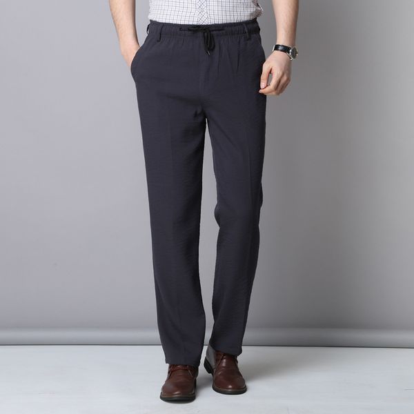 men's trousers loose fit elasticated high waist straight pocket work office drawstring casual pants plus size, Black
men's trousers loose fit elasticated high waist straight pocket work office drawstring casual pants plus size, Black