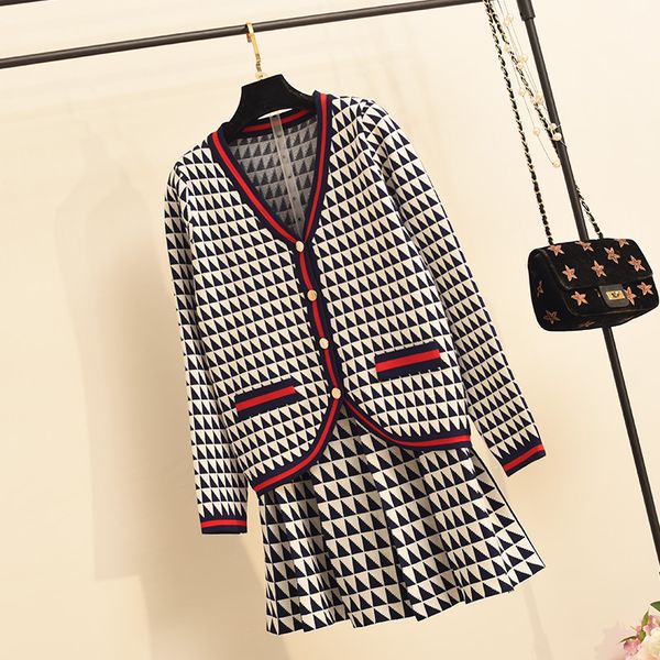 amolapha women 2019 autumn single button knit cardigan jacket+mini skirts two pieces sets pattern knit skirt suit, White
amolapha women 2019 autumn single button knit cardigan jacket+mini skirts two pieces sets pattern knit skirt suit, White