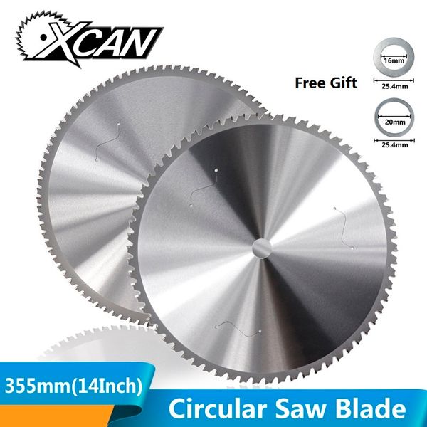 xcan 1pc 355mm(14 inch) 66/90 teeth circular saw blade for aluminum iron steel metal cutting disc carbide saw blade
xcan 1pc 355mm(14 inch) 66/90 teeth circular saw blade for aluminum iron steel metal cutting disc carbide saw blade
