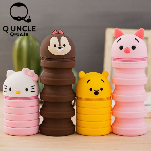 q uncle decompression pen holder honeymoon cosmetic bag portable cosmetic key storage tube zipper pouch silicone makeup case
q uncle decompression pen holder honeymoon cosmetic bag portable cosmetic key storage tube zipper pouch silicone makeup case