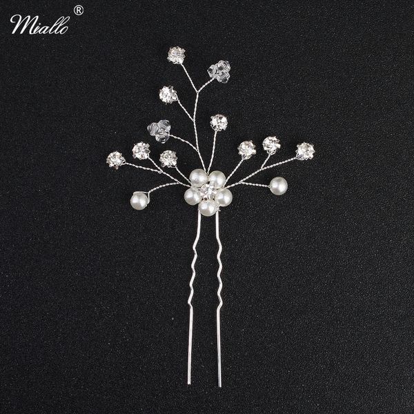 miallo 6pcs/lot luxury crystal pearls handmade hairpins elegant wedding hair jewelry accessories hairpieces hair sticks, Golden;white
miallo 6pcs/lot luxury crystal pearls handmade hairpins elegant wedding hair jewelry accessories hairpieces hair sticks, Golden;white