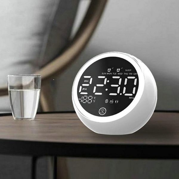 mini led night light fm radio usb digital dual alarm clock with bluetooth speaker
mini led night light fm radio usb digital dual alarm clock with bluetooth speaker