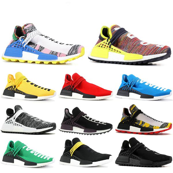2019 Human Race trail Running Shoes Nerd black Cream Men Women Pharrell Williams HU Runner Yellow White Mens Trainers Sports Sneaker 36-47
2019 Human Race trail Running Shoes Nerd black Cream Men Women Pharrell Williams HU Runner Yellow White Mens Trainers Sports Sneaker 36-47