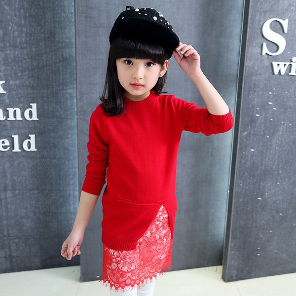 new korean girls lace children spring autumn bottoming sweaters kids clothing wool 4 colour, Blue
new korean girls lace children spring autumn bottoming sweaters kids clothing wool 4 colour, Blue