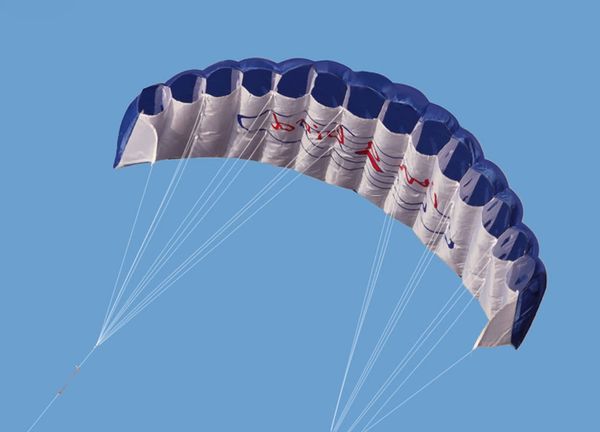 outdoor sports dual line stunt parafoil kite 1.4m power soft kite with handle 30m line
outdoor sports dual line stunt parafoil kite 1.4m power soft kite with handle 30m line