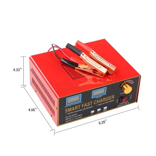 new 12v/24v 23a/18a 600w 6ah-400ah smart pulse repair battery charger and maintainer smart battery charger xw-40
new 12v/24v 23a/18a 600w 6ah-400ah smart pulse repair battery charger and maintainer smart battery charger xw-40