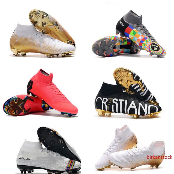 mens mercurial superfly vi 360 elite fg kj 6 xii 12 cr7 high soccer shoes 20th football boots cleats elite39-45
mens mercurial superfly vi 360 elite fg kj 6 xii 12 cr7 high soccer shoes 20th football boots cleats elite39-45