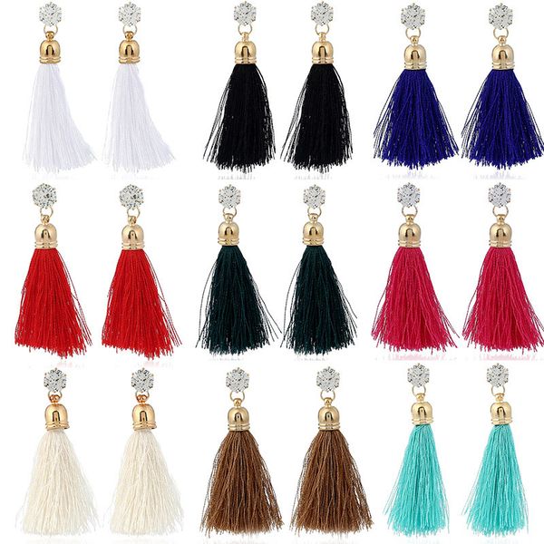 new europe and america colorful oversized diamond alloy tassel bohemia dangle earrings wholesale ing, Silver
new europe and america colorful oversized diamond alloy tassel bohemia dangle earrings wholesale ing, Silver