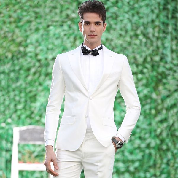 ivory men suits for wedding suits side vent man blazer custom made costume homme slim fit groomsmen wear groom tuxedos evening party 2piece, Black;gray
ivory men suits for wedding suits side vent man blazer custom made costume homme slim fit groomsmen wear groom tuxedos evening party 2piece, Black;gray