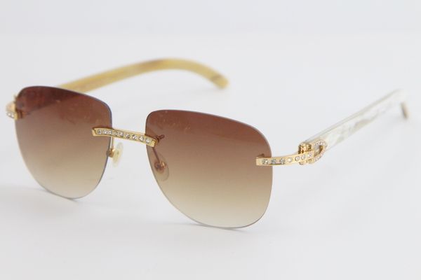 selling rimless metal mix diamond black buffalo horn sunglasses 8200860 classic pilots metal frame simple leisure eyewear male and female, White;black
selling rimless metal mix diamond black buffalo horn sunglasses 8200860 classic pilots metal frame simple leisure eyewear male and female, White;black