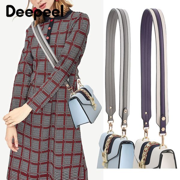 deepeel 1pc 4.5cm*100cm women two-color splice bag strap genuine leather shoulder strap crossbody replacement belt bs123, Black
deepeel 1pc 4.5cm*100cm women two-color splice bag strap genuine leather shoulder strap crossbody replacement belt bs123, Black