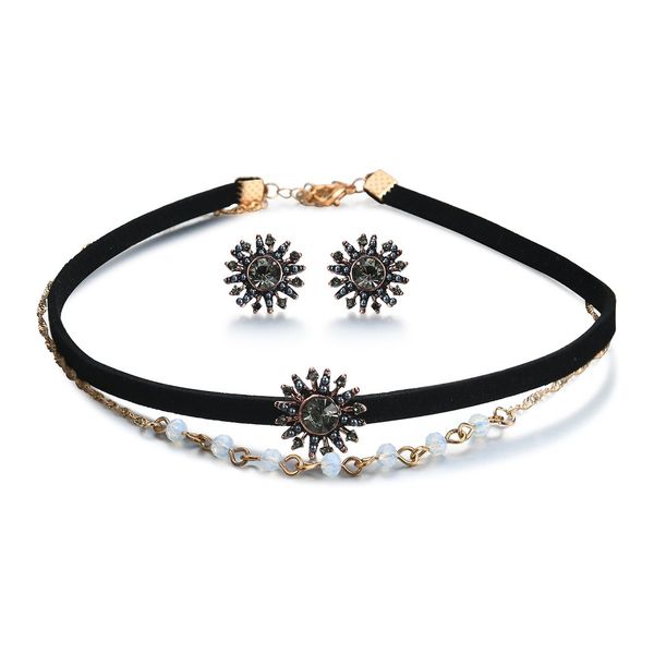 genboli rhinestone pendant necklace earrings jewelry sets for women wedding jewelry for women gift fashion bridal set, Silver
genboli rhinestone pendant necklace earrings jewelry sets for women wedding jewelry for women gift fashion bridal set, Silver
