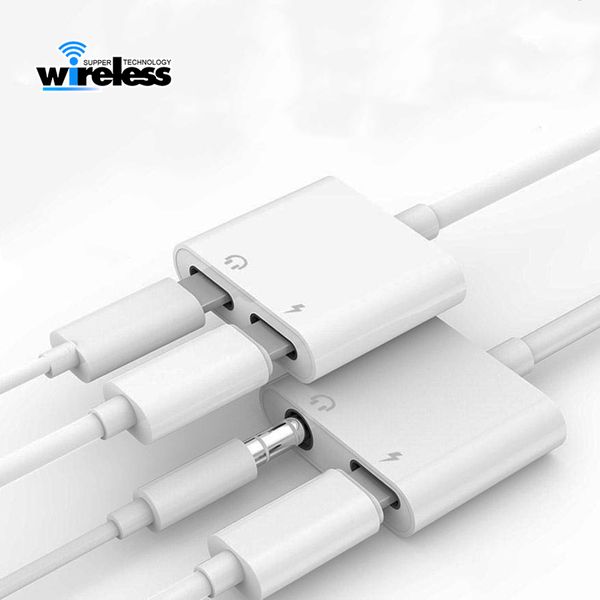 2 in 1 Audio Adapter charging Earphone Cable For iP 7 8 plus X Aux Jack headset 3.5 mm To Headphone splitter
2 in 1 Audio Adapter charging Earphone Cable For iP 7 8 plus X Aux Jack headset 3.5 mm To Headphone splitter