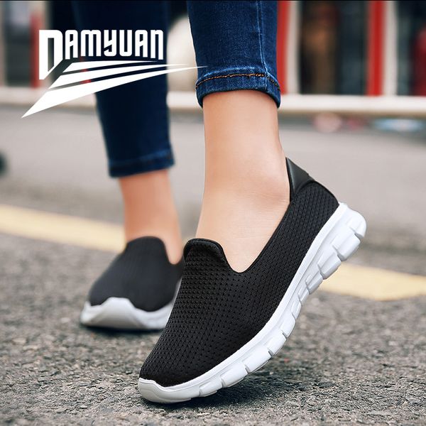 damyuan woman sneakers women's flats sock casual shoes lightweight summer loafers walking flat shoes ladies light house, Black
damyuan woman sneakers women's flats sock casual shoes lightweight summer loafers walking flat shoes ladies light house, Black