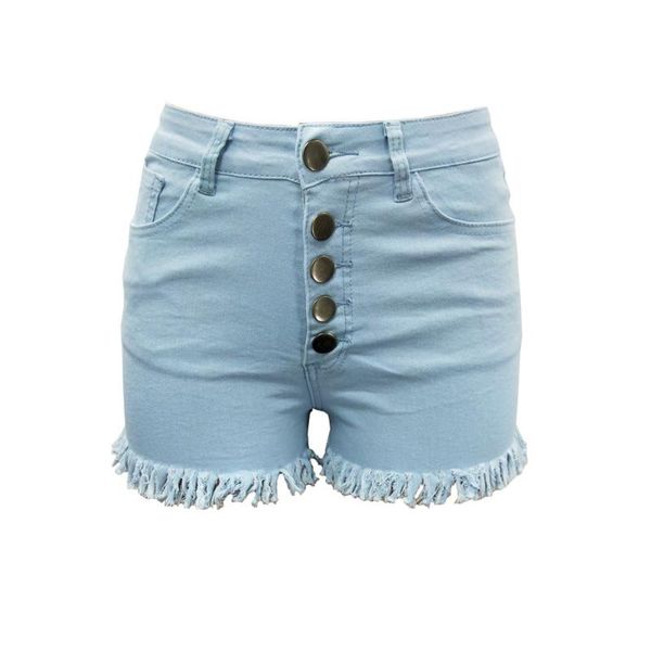 women's shorts high waist arrival fashion solid color five button womens stretch skinny summer jeans with pockets, White;black
women's shorts high waist arrival fashion solid color five button womens stretch skinny summer jeans with pockets, White;black