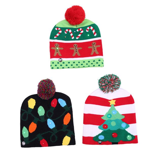 led light christmas beanie christmas sweater knitted hat accessories women cartoon shiny knit hats snowman models cute party
led light christmas beanie christmas sweater knitted hat accessories women cartoon shiny knit hats snowman models cute party
